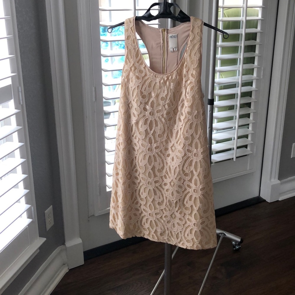 Ali Ro cream dress